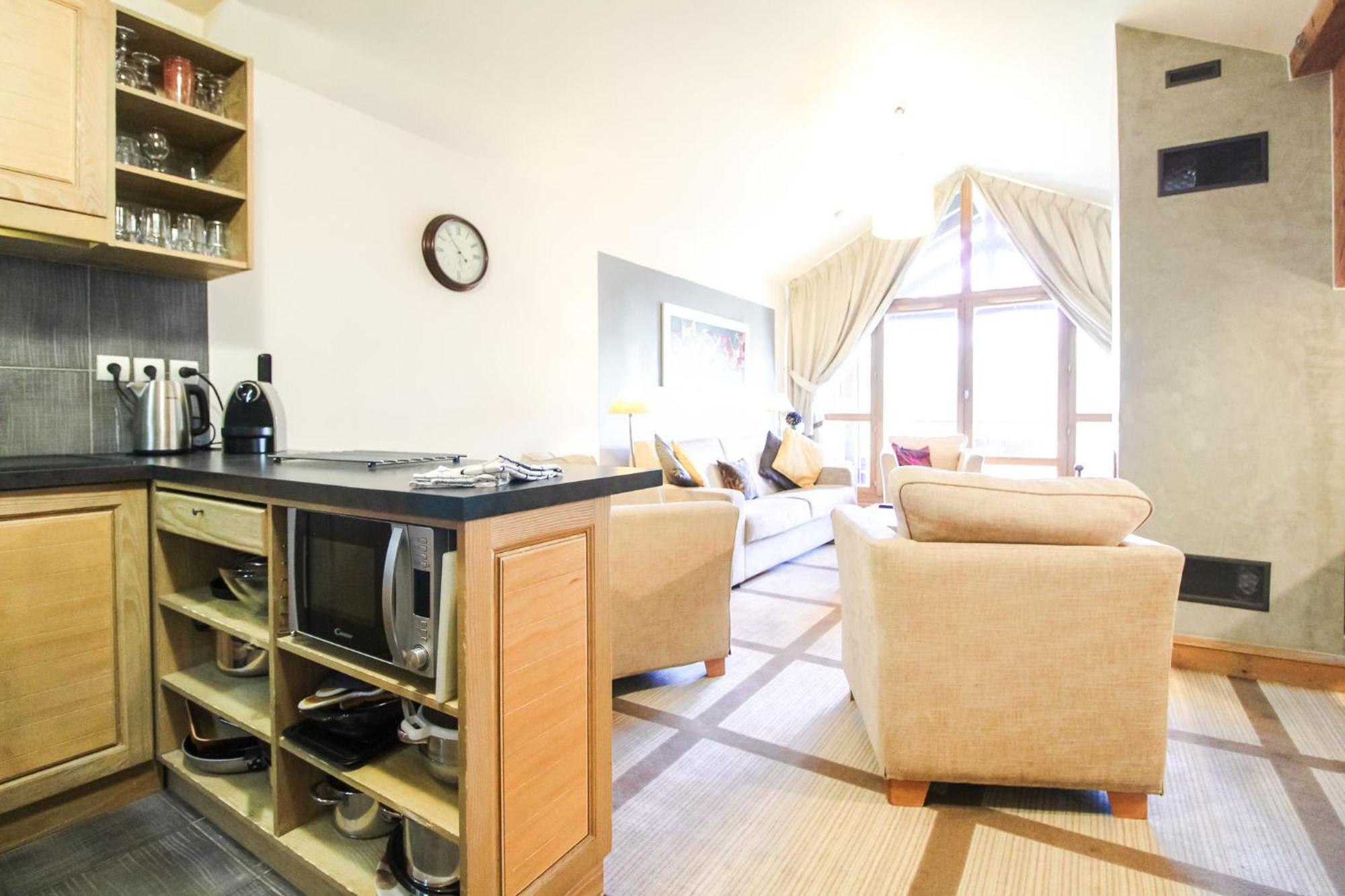Exceptional 3 Bed Penthouse With Fireplace And Stunning Views Flaine Εξωτερικό φωτογραφία