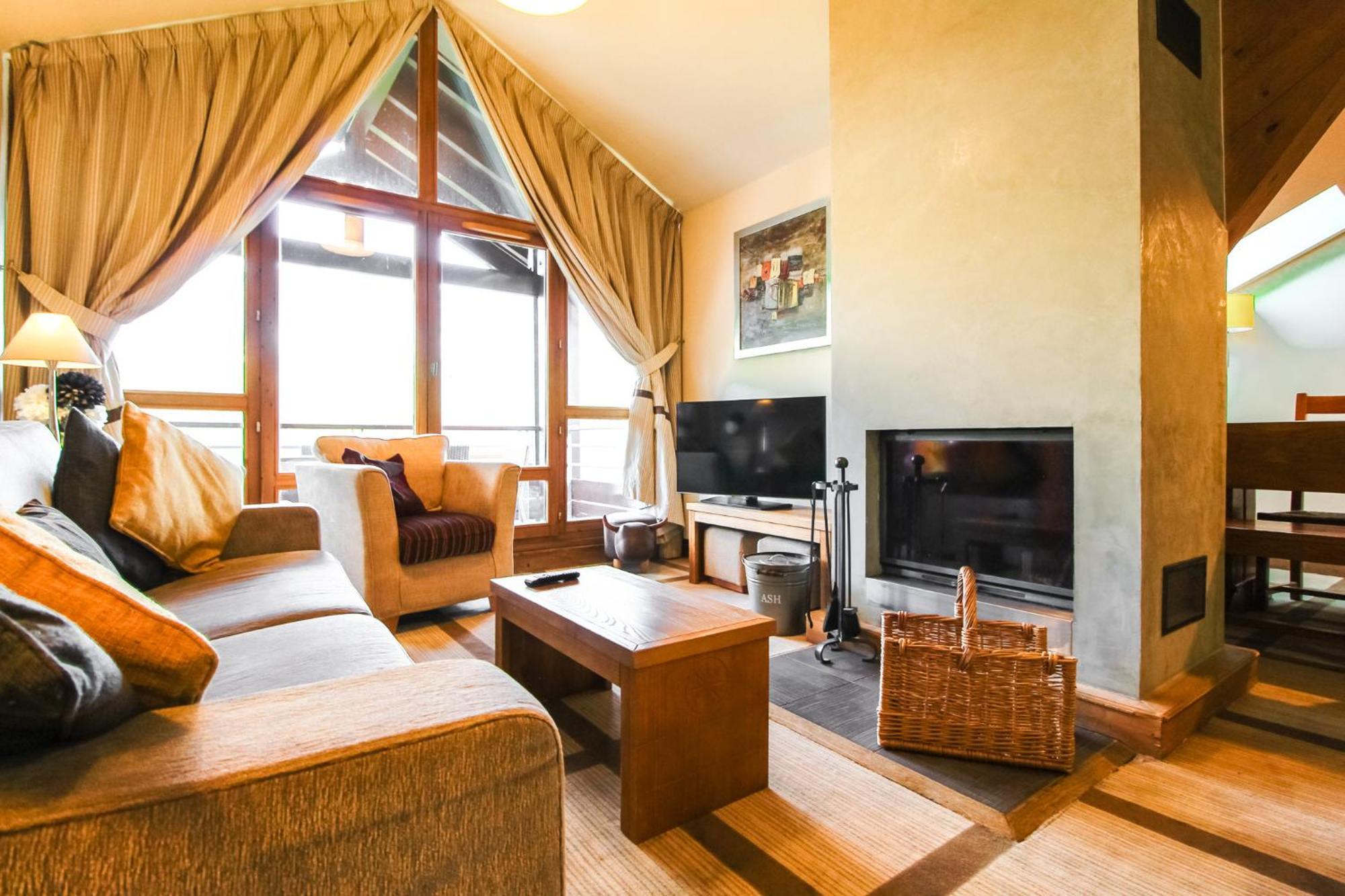 Exceptional 3 Bed Penthouse With Fireplace And Stunning Views Flaine Εξωτερικό φωτογραφία