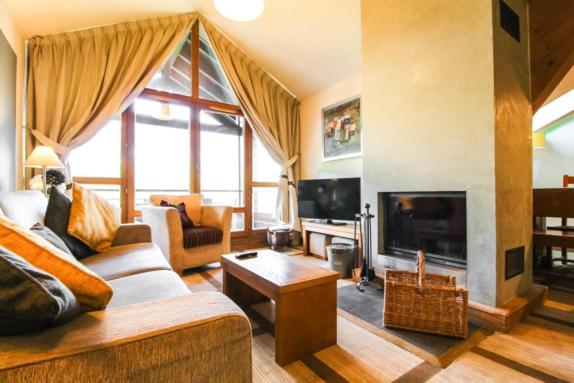 Exceptional 3 Bed Penthouse With Fireplace And Stunning Views Flaine Εξωτερικό φωτογραφία