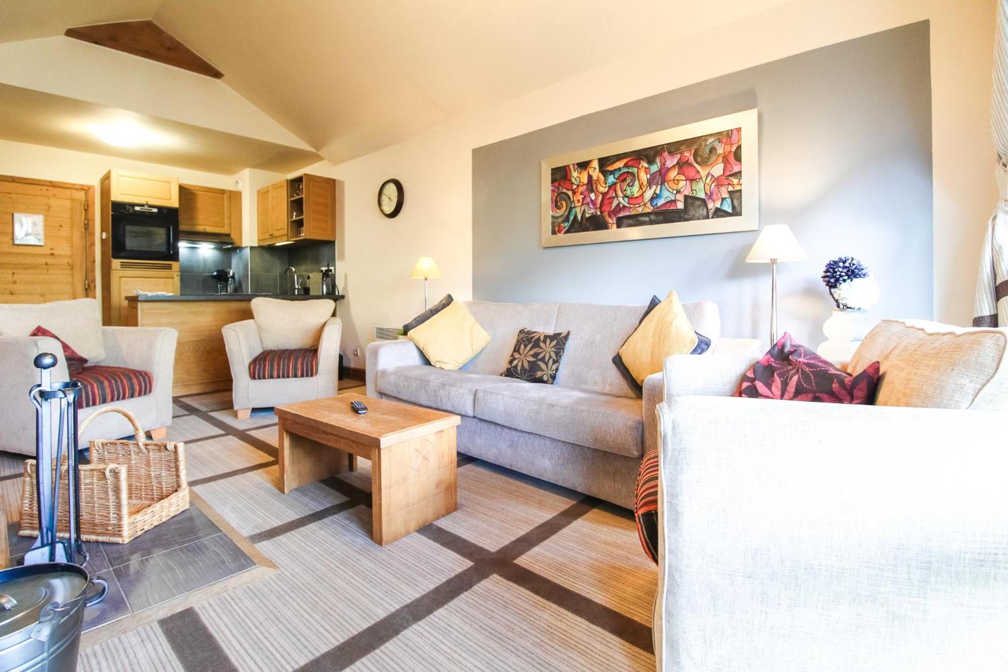 Exceptional 3 Bed Penthouse With Fireplace And Stunning Views Flaine Εξωτερικό φωτογραφία