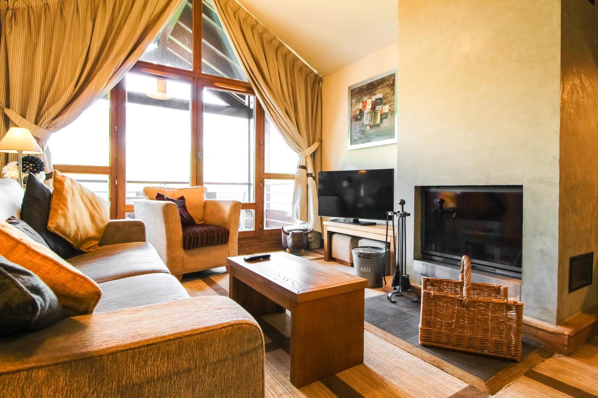 Exceptional 3 Bed Penthouse With Fireplace And Stunning Views Flaine Εξωτερικό φωτογραφία
