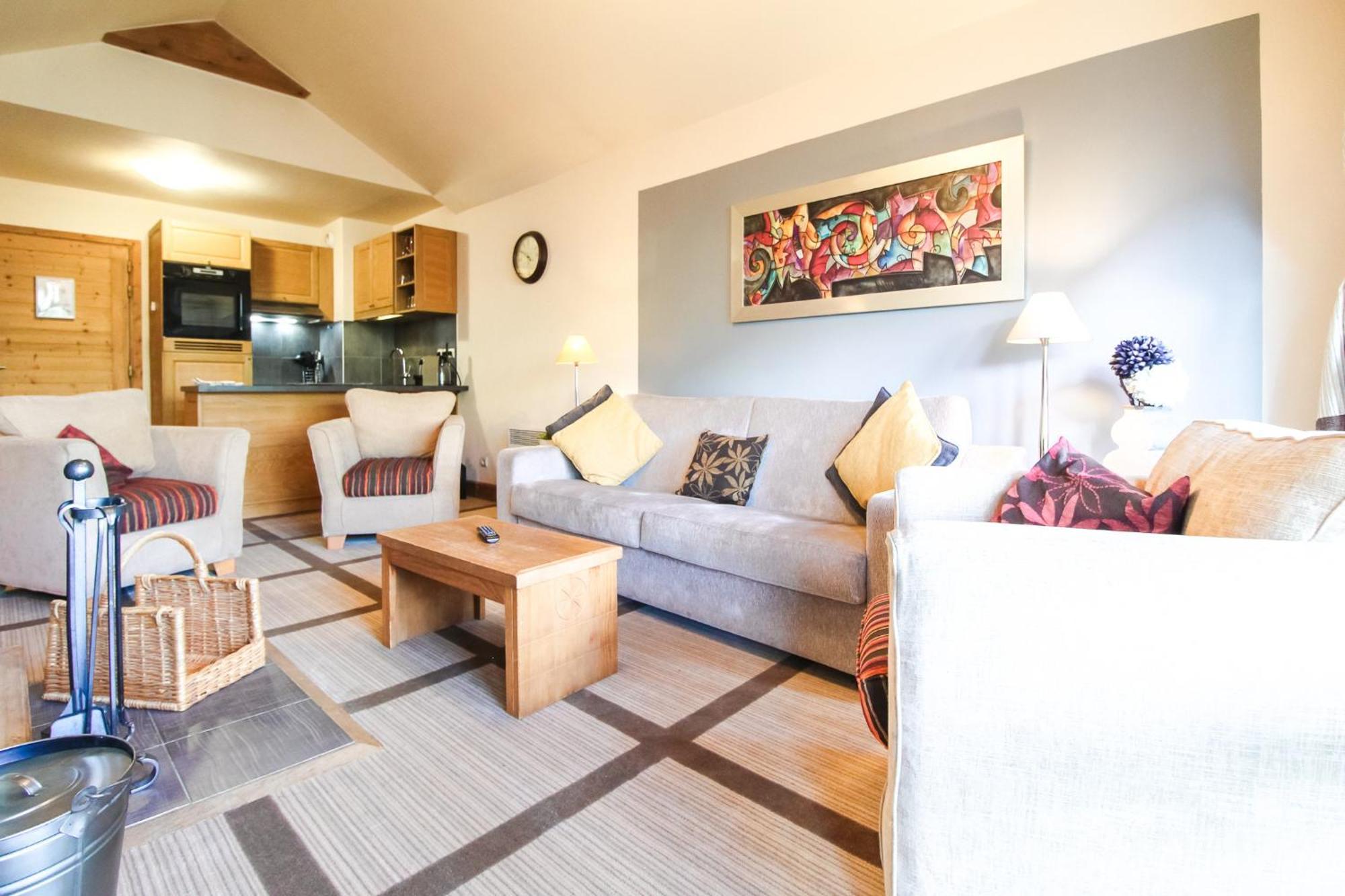 Exceptional 3 Bed Penthouse With Fireplace And Stunning Views Flaine Εξωτερικό φωτογραφία